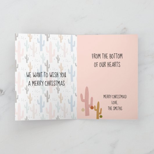 Llama Weihnachten Funny Fleece Navidad (Innenseite)