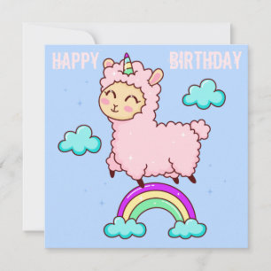 Llama-Weihnachtskarte Feiertagskarte