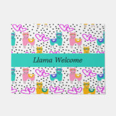 Llama Welcome Doormat Fußmatte (Vorderseite)