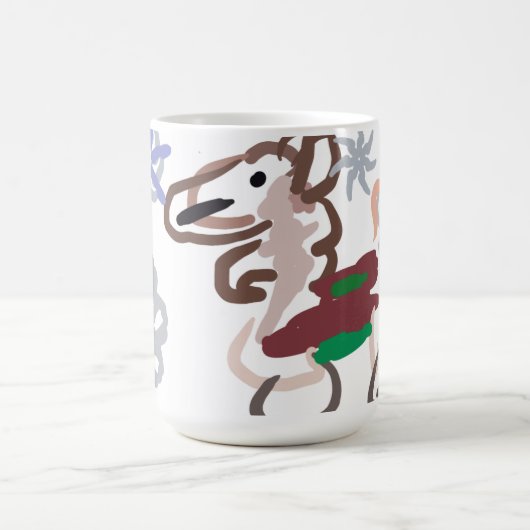 Llama winter fun kaffeetasse (Mittel)