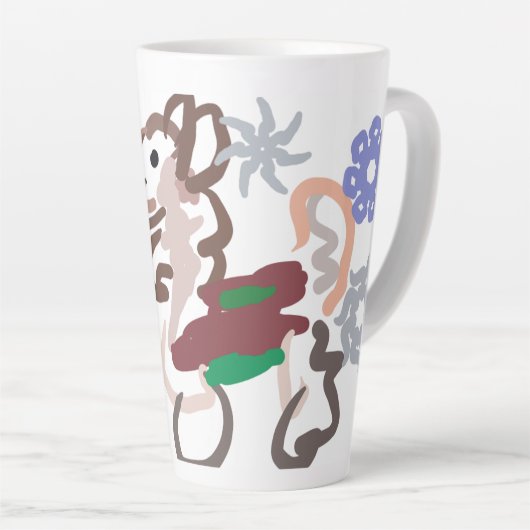 Llama winter fun milchtasse (Rechte Ecke)