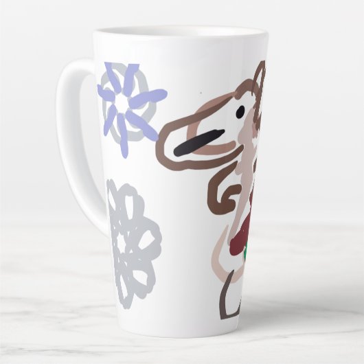 Llama winter fun milchtasse (Linke Ecke)