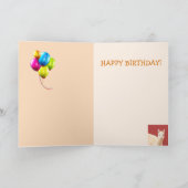 Llama Wonder Birthday Karte (Innenseite)