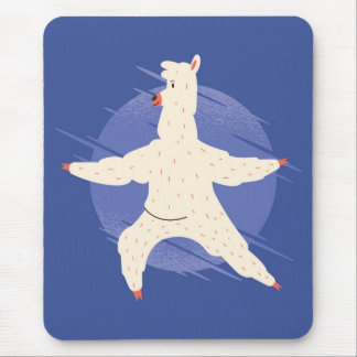 Llama Yoga Mousepad