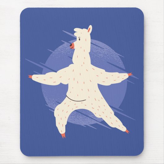 Llama Yoga Mousepad (Vorne)