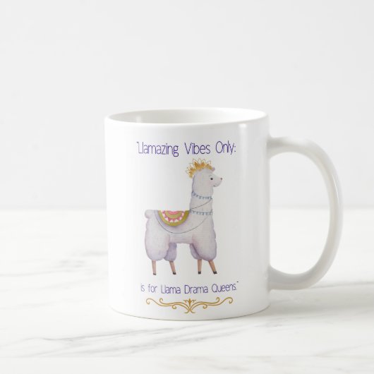 LLAMA-ZITAT KAFFEETASSE (Rechts)