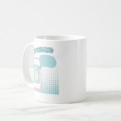LLAMA-ZITAT KAFFEETASSE (Vorderseite Links)