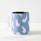 Llama Zweifarbige Tasse (Vorderseite Links)