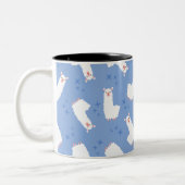 Llama Zweifarbige Tasse (Links)