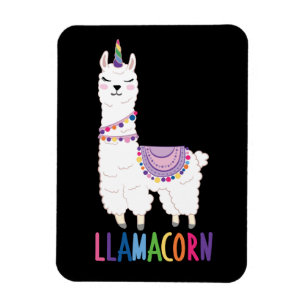 Llamacorn - Funny Unicorn Llama Magnet