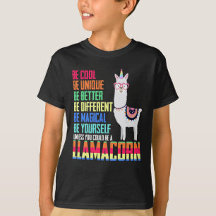 Llamacorn lustiger niedlicher LamaUnicorn T-Shirt