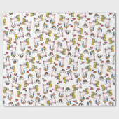 Llamacorn Verrücktheit Geschenkpapier (Flach)