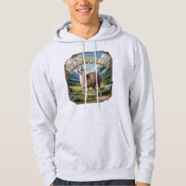 Llamadillo Fotografischer Combo Kreatur Funny Hoodie