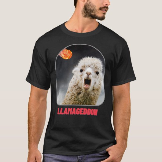 Llamageddon Classic T - Shirt (Vorderseite)
