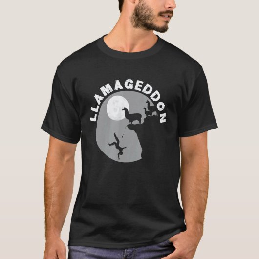 Llamageddon Lama T-Shirt (Vorderseite)