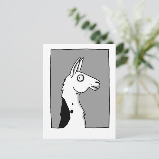LlamaLlama Postkarte (Stehend Vorderseite)