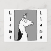 LlamaLlama Postkarte (Vorderseite)