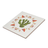 Llamarama Collection | Kaktus Circle Fliese (Seite)