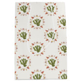 Llamarama Collection | Kaktus Circle Mittlere Geschenktüte (Vorderseite)