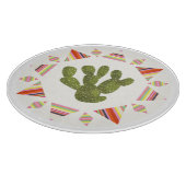 Llamarama Collection | Kaktus Circle Schneidebrett (Ecke)