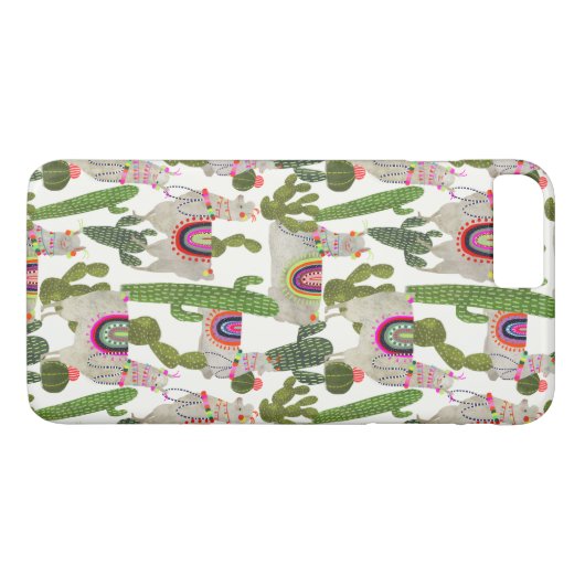 Llamarama Collection Muster Case-Mate iPhone Hülle (Rückseite (Horizontal))