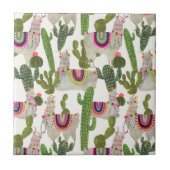 Llamarama Collection Muster Fliese (Vorderseite)