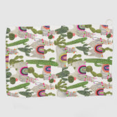 Llamarama Collection Muster Golfhandtuch (Horizontal)