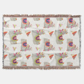 Llamarama Collection Muster II Decke (Vorderseite)