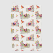 Llamarama Collection Muster II Golfhandtuch (Vorderseite)