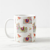 Llamarama Collection Muster II Kaffeetasse (Links)
