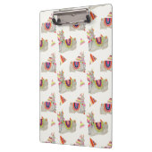 Llamarama Collection Muster II Klemmbrett (Links)