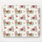 Llamarama Collection Muster II Mousepad (Vorne)