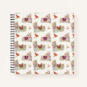 Llamarama Collection Muster II Notizblock (Vorderseite)