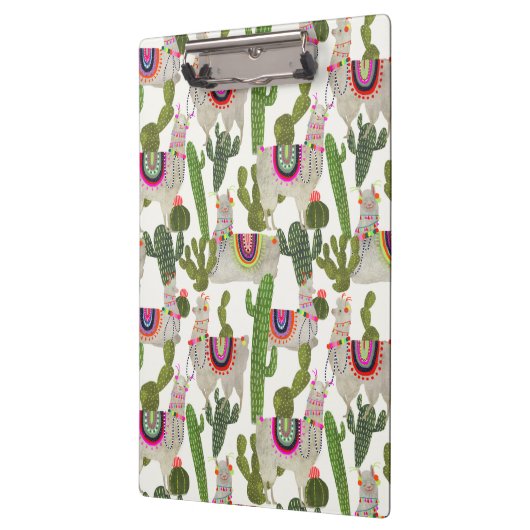 Llamarama Collection Muster Klemmbrett (Links)