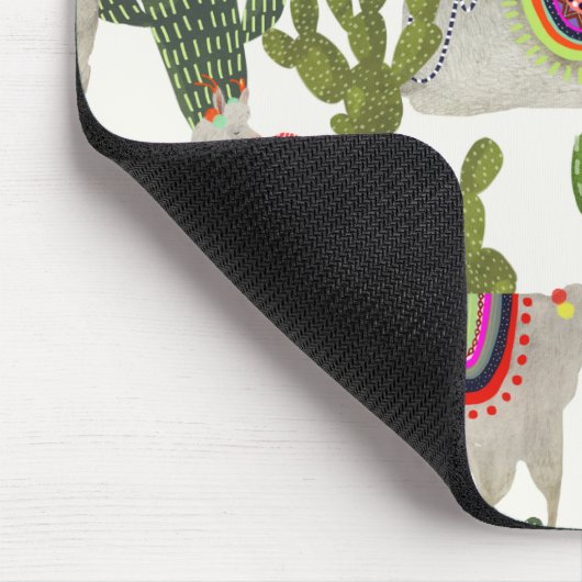 Llamarama Collection Muster Mousepad (Ecke)