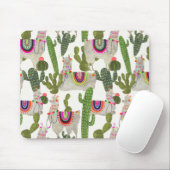 Llamarama Collection Muster Mousepad (Mit Mouse)