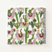 Llamarama Collection Muster Notizblock (Rückseite)