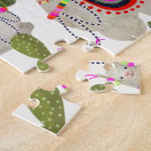 Llamarama Collection Muster Puzzle (Seite)