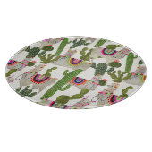 Llamarama Collection Muster Schneidebrett (Ecke)