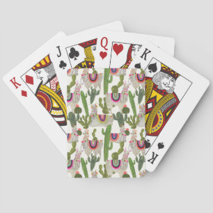 Llamarama Collection Muster Spielkarten