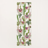 Llamarama Collection Muster Yogamatte (Rückseite)