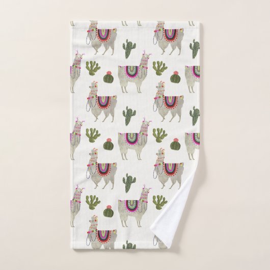 Llamarama Collection | Niedlich Lllamas Badhandtuch Set (Handtuch)