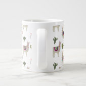 Llamarama Collection | Niedlich Lllamas Jumbo-Tasse (Rückseite)