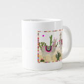 Llamarama Collection | Niedlich Lllamas Jumbo-Tasse (Vorderseite Rechts)