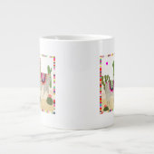 Llamarama Collection | Niedlich Lllamas Jumbo-Tasse (Vorderseite)