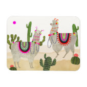 Llamarama Collection | Niedlich Lllamas Magnet (Horizontal)