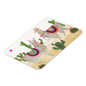 Llamarama Collection | Niedlich Lllamas Magnet (Linke Seite)