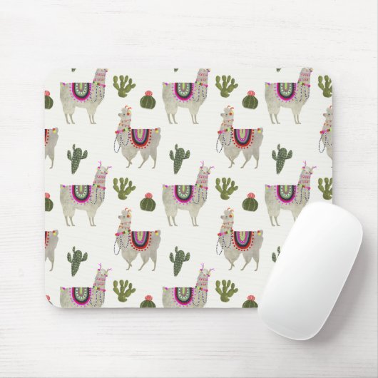 Llamarama Collection | Niedlich Lllamas Mousepad (Mit Mouse)