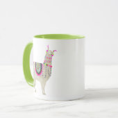 Llamarama Collection | Niedlich Lllamas Tasse (Vorderseite Links)