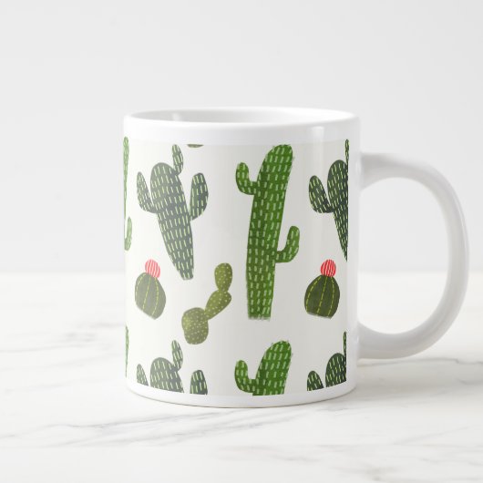 Llamarama Collection | Niedliche Kaktus Jumbo-Tasse (Rechts)